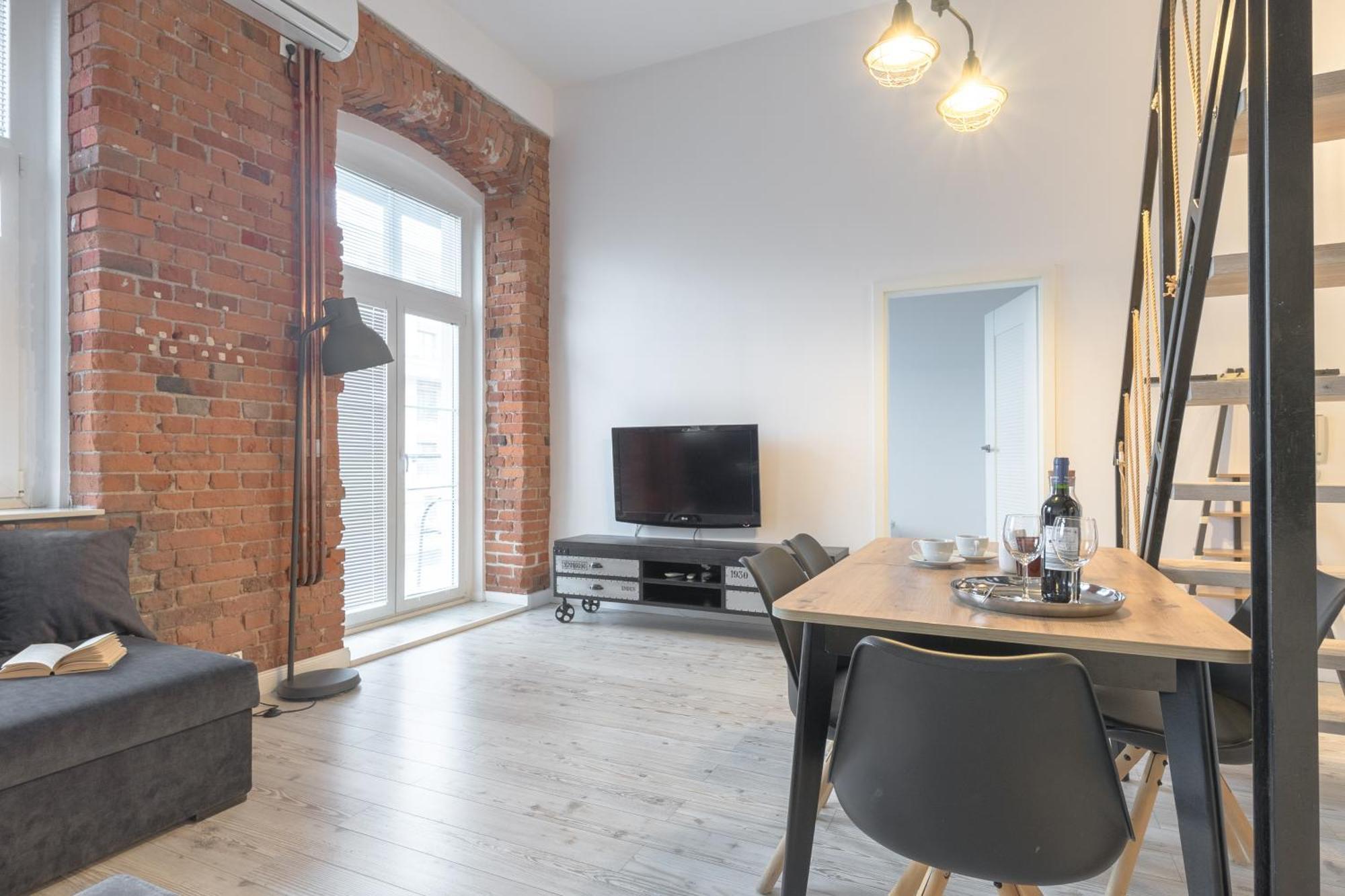 Apartament Z Antresola Nowa Papiernia Wroclaw Dış mekan fotoğraf