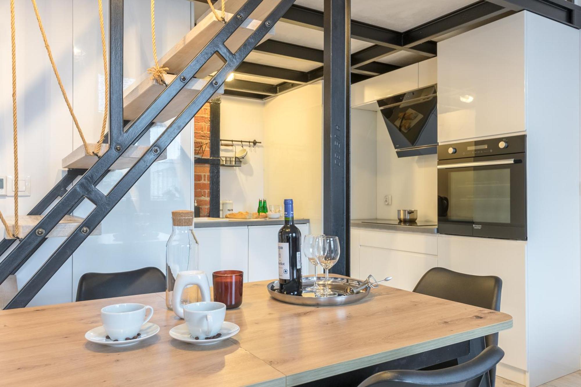 Apartament Z Antresola Nowa Papiernia Wroclaw Dış mekan fotoğraf